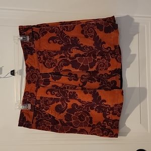 Fossil, Size M, Orange & Purple